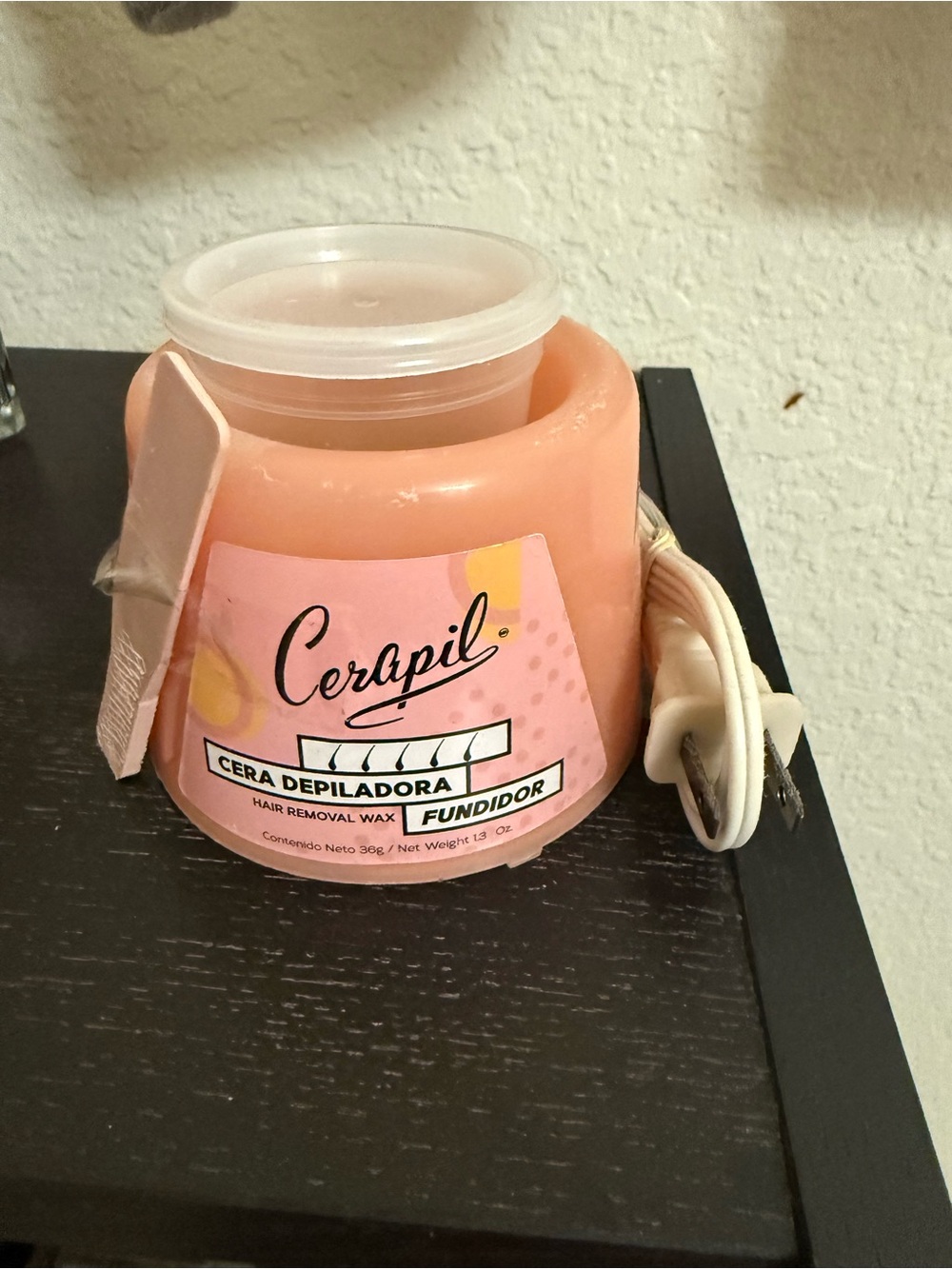 Cerapil’s Peach Hair Removal Wax Warmer - Pink